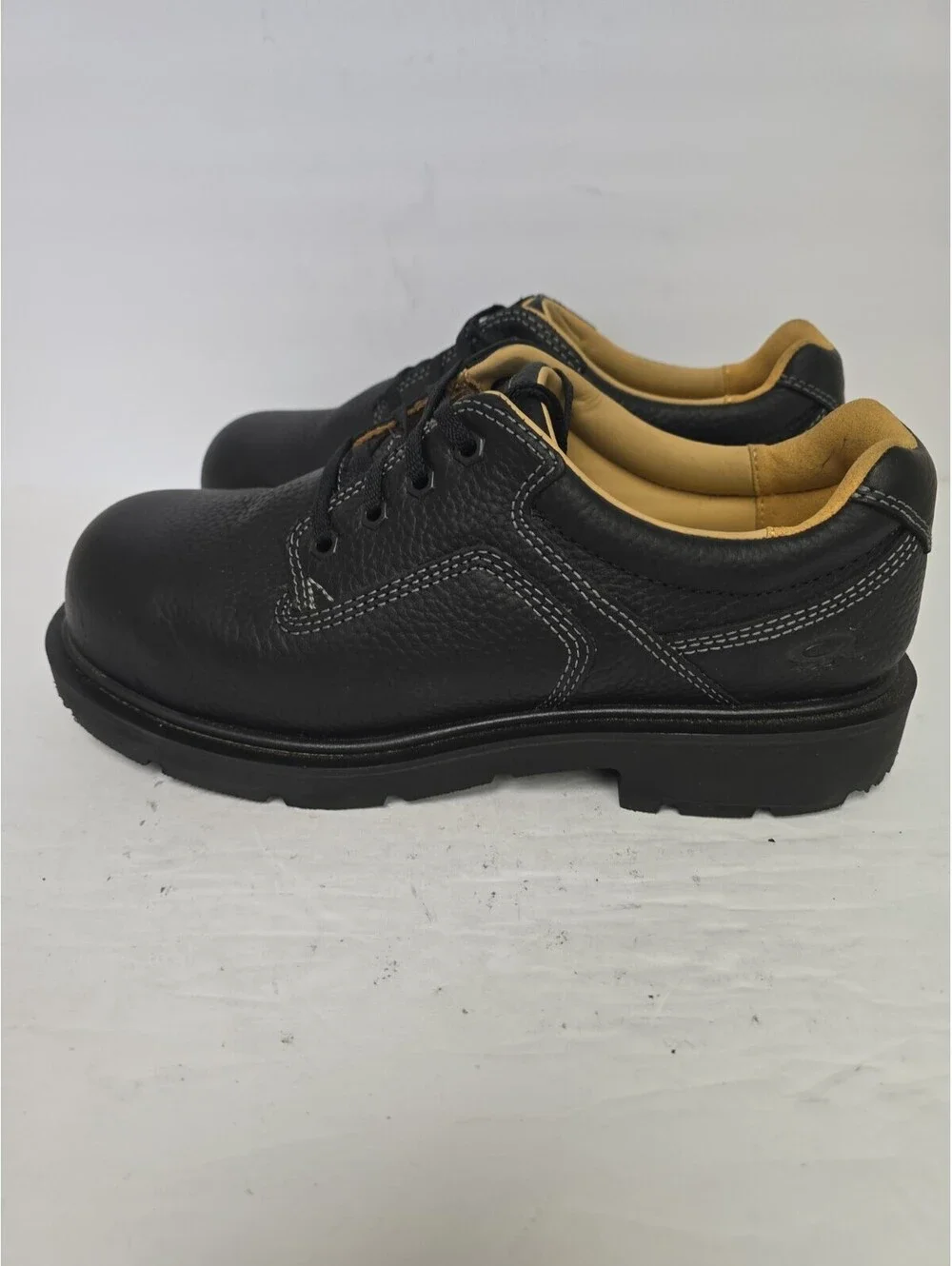 DAKOTA Men's Aluminum Toe Composite Plate Oxford Safety Shoes 1119QC Black 10.5W